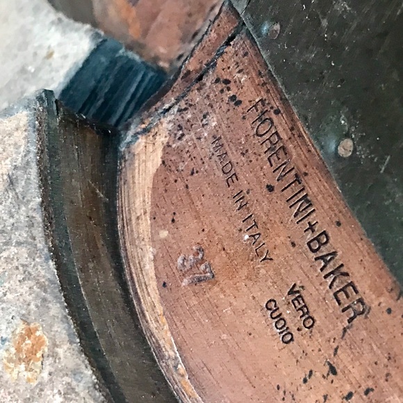 RARE Fiorentini Baker Stud Eternity Boots 7.5 8 - Picture 6 of 8